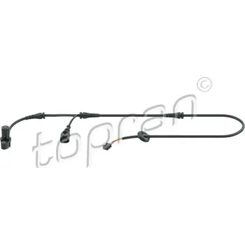 Brzdový systém Snímač, počet otáček kol TOPRAN 115 017