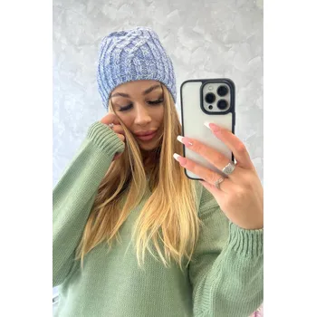 Čepice Fleecová čepice Merry K225 v modré barvě UNI