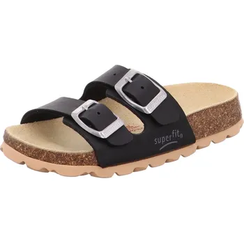 Dámské pantofle Superfit 800111-0000 dámské zdravotní pantofle černá Barva: Černá, Velikost: 38