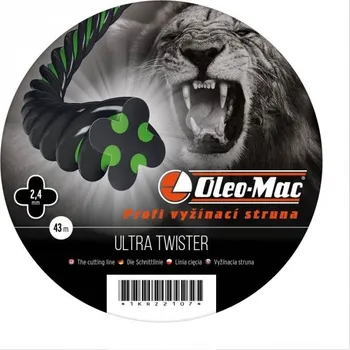 Struna do sekačky Struna Ultra Twister 2,4mm x 43m