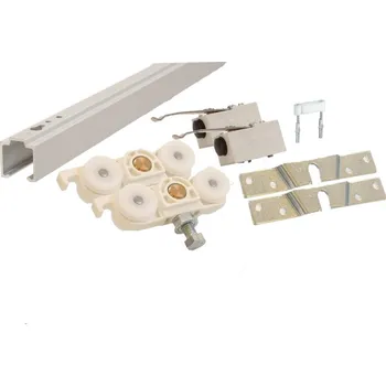 Dveřní kování Sada kování pro posuvné dveře SOLIDO 80, 2000 mm do 80 kg