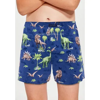 Chlapecké spodní prádlo Boxerky Cornette Boxer715/158-Dinosaur Barva: 158, Velikost: 176