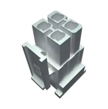 Elektrický konektor Pouzdro pro konektor PCB, rozteč: 4.19mm, počet kontaktů: 5, počet řad: 1, orientace těla: Horní vstup, Samice