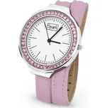 Dámské světle růžové hodinky LUXER se Swarovski Elements ZT40PLR