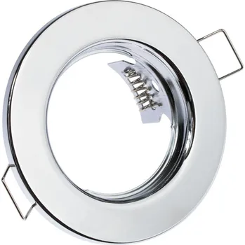 Bodové svítidlo Lumiled Podhledové bodové svítidlo halogenové vestavné Pevná kulaté ARDALI Chrom Blacha MR16 GU10