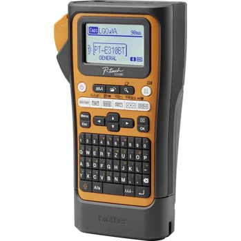 Tiskárna štítků Brother PT-E310BTVP štítkovač vhodné pro pásky: TZ, Hse 3.5 mm, 6 mm, 9 mm, 12 mm, 18 mm