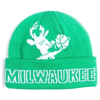 Zimní čelenka Kulich Mitchell & Ness - K.O. Knit Hwc - Milwaukee Bucks - Green
