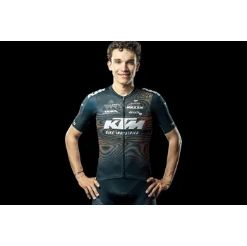 cyklistický dres Cyklistický dres KTM Factory Team Replika Barva: Černá, Velikost: XXL