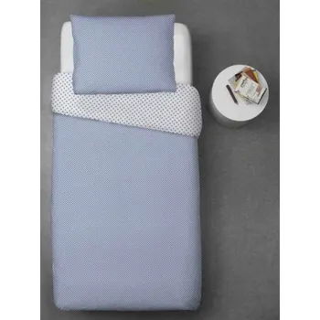 Povlečení Povlečení Profod Renforce puntíky modré Barva: puntíky modré, Velikost: 140x200, Uzávěr povlečení: Knoflíky