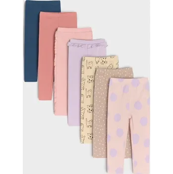 Sinsay - Sada 7 legín - pastelová růžová - 097CR-03X - 097CR-03X-62