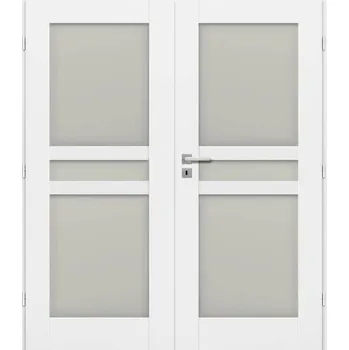 Interiérové dveře Dvoukřídlé dveře Forsycie 1 - Falcové/Bezfalcové Bezfalcové Dub 3D GREKO 30 - 50 PLNÉ