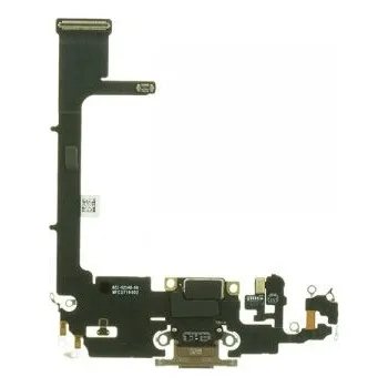 Nabíjecí port Flex kabel iPhone 11 Pro - zlatý Genuine IPH0197