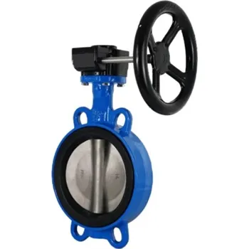 Ventil KLAPKA UZAVÍRACÍ mezipřírubová 1125 Sferaco - litina EN-GJS-400-15 - EPDM těsnění - šnekový převod Verze: DN 150