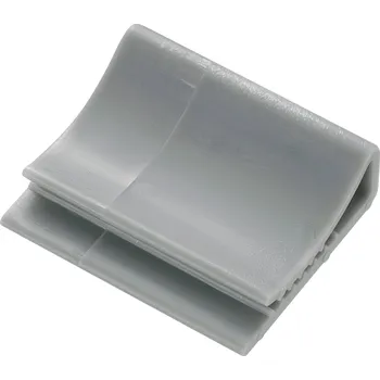 Organizace kabelů TRU COMPONENTS FCC-30 úchytka 1572139 pro plochý kabel světle šedá 1 ks