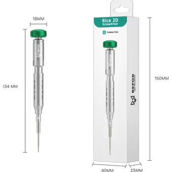 Šroubovák REFOX RS2 2D - Křížový šroubovák 2,5mm typu D TL0003