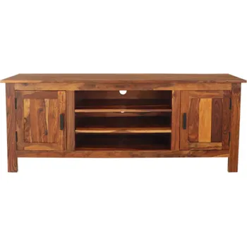 Televizní stolek Masiv tv stolek z dřeva palisandr 150x60x45