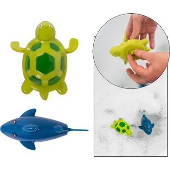 Vodní sport FIRST PLAY Hračka do vody natahovací ŽRALOK•ŽELVA - FIRST PLAY Hračka do vody natahovací ŽRALOK•ŽELVA ŽRALOK