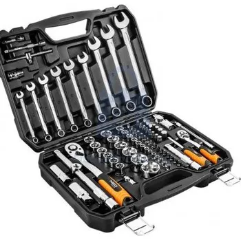 Gola sada Gola sada 1/4" a 1/2", 82 dílů, NEO tools 82 ks, balení 1 sada