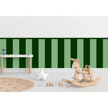 Tapeta Textilní samolepící tapeta - Obdélník - Lahvově zelená barva Kombinace, 60cm