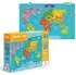 magnetka pro dítě Dodo Toys Magnetic Map Discovery Game 145 dílků