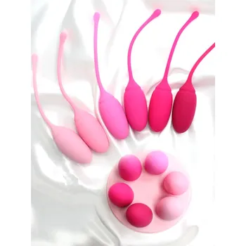 Sada vaginálních činek S-Hande Rose pro posílení pánevního dna