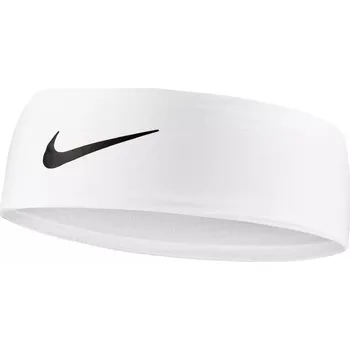 Čelenka NIKE Fury Headband 3.0 White-Black bílá