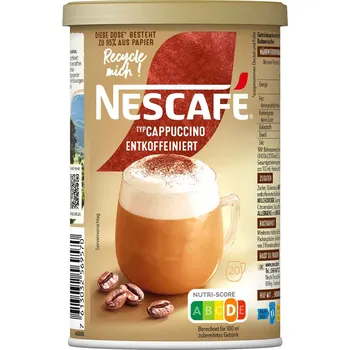 NESCAFÉ GOLD CAPPUCCINO BEZ KOFEINU 250g NĚMECKO!