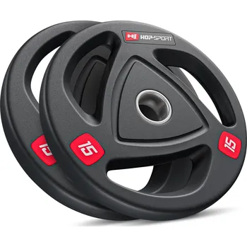 Hop-Sport Sada olympijských závaží 2x15kg