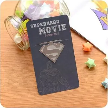Seriál kancelářská spona záložka Superhrdinové Superman