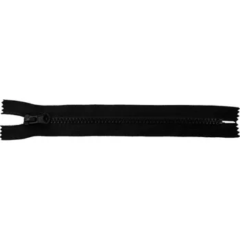 Zip Zip kostěný, NEdělitelný, 5mm, 30cm délka, černý