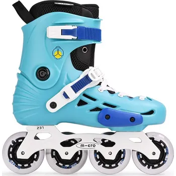 Kolečkové brusle MICRO MT4 Firefly Jednobarevné: Modrá, Velikosti: 44-45