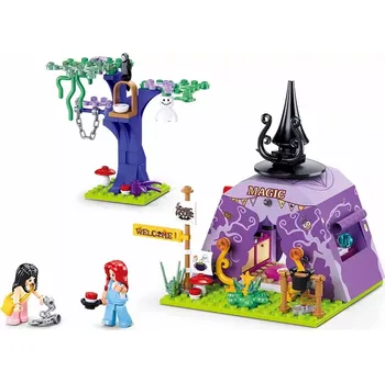 Stavebnice Sluban Sluban B1055 Magický stan v kouzelném lese