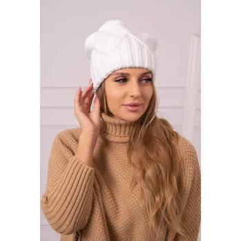 Čepice Dámská čepice Liliana K375 bílá UNI