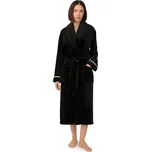 DKNY dlouhý župan YI00027 černý - Černá / L