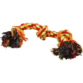 Hračka pro psa Hračka pro psy Bavlněný uzel tříbarevný