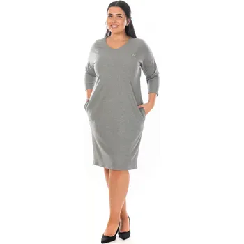 Dámské šaty Dámské šaty ISADORA 36/38 Světle šedá