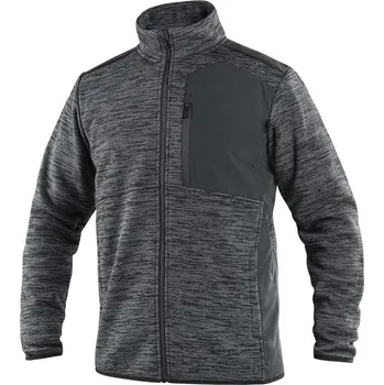 Pánská mikina CXS Bunda 4ENVI HAMPTON, pánská, tmavě šedá, vel. 4XL