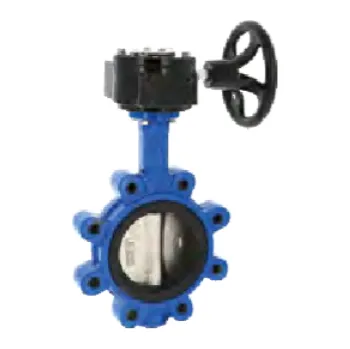 Ventil KLAPKA UZAVÍRACÍ mezipřírubová 1135 Sferaco - litina EN-GJS-400-15 -EPDM těsnění - šnekový převod Verze: DN 125