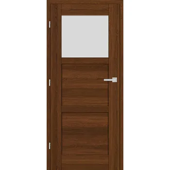 Interiérové dveře Falcové/Bezfalcové dveře - Forsycie 6 Ořech 3D GREKO