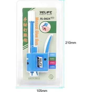 Kosmetická pinzeta RELIFE RL-062A Ruční lepicí pistole TL0023