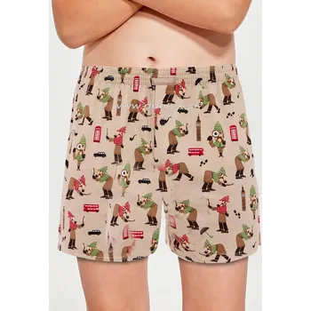 Chlapecké spodní prádlo Boxerky Cornette Boxer715/163-Sherlock Barva: 163, Velikost: 176