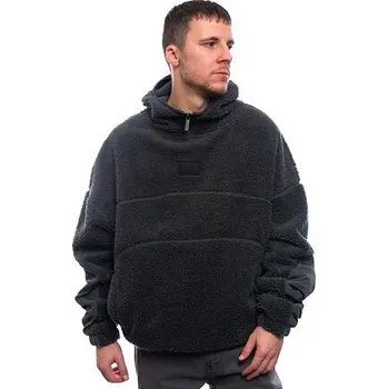 Pánská mikina Mikina Karl Kani Metal Signature Teddy Hoodie black velikost L