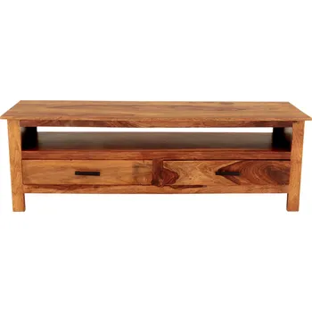 Televizní stolek TV stolek masiv z dřeva palisandr 150x50x45