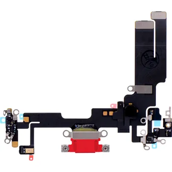 Nabíjecí port Flex kabel iPhone 14 - červený Genuine IPH0233