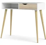 FN Stolek Retro 388 bílá/dub sonoma