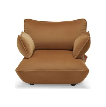Křeslo Sumo Loveseat Velvet Recycled almond