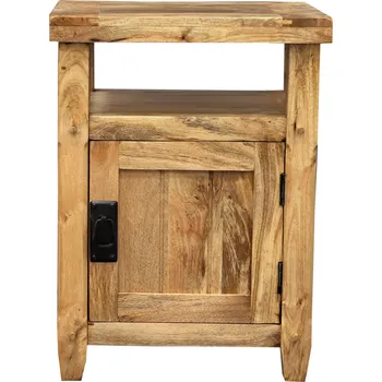 Noční stolek Dřevěný noční stolek masiv 45x40x60