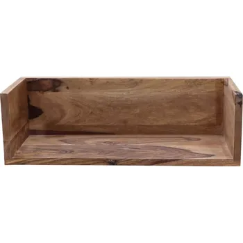 police furniture-nabytek.cz Dřevěná polička na zeď 50x22 z masivu palisandr 50x22 cm