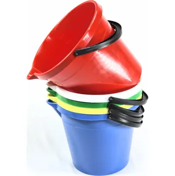 kbelík Vědro 7l s výlevkou, mix barev (1ks)