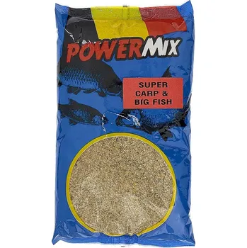 Návnadová surovina Powermix Super Carp Big Fish – kapr jahoda 1kg